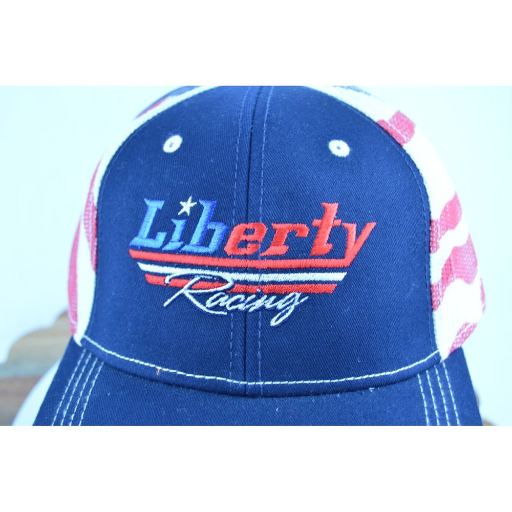 Liberty Racing - Flag Mesh Back Cap - Trucker/Baseball Hat